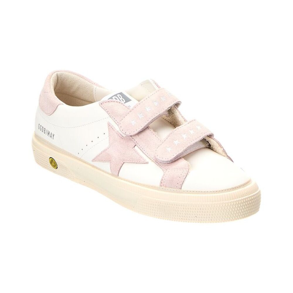 Golden Goose Leather & Suede Sneaker, White
